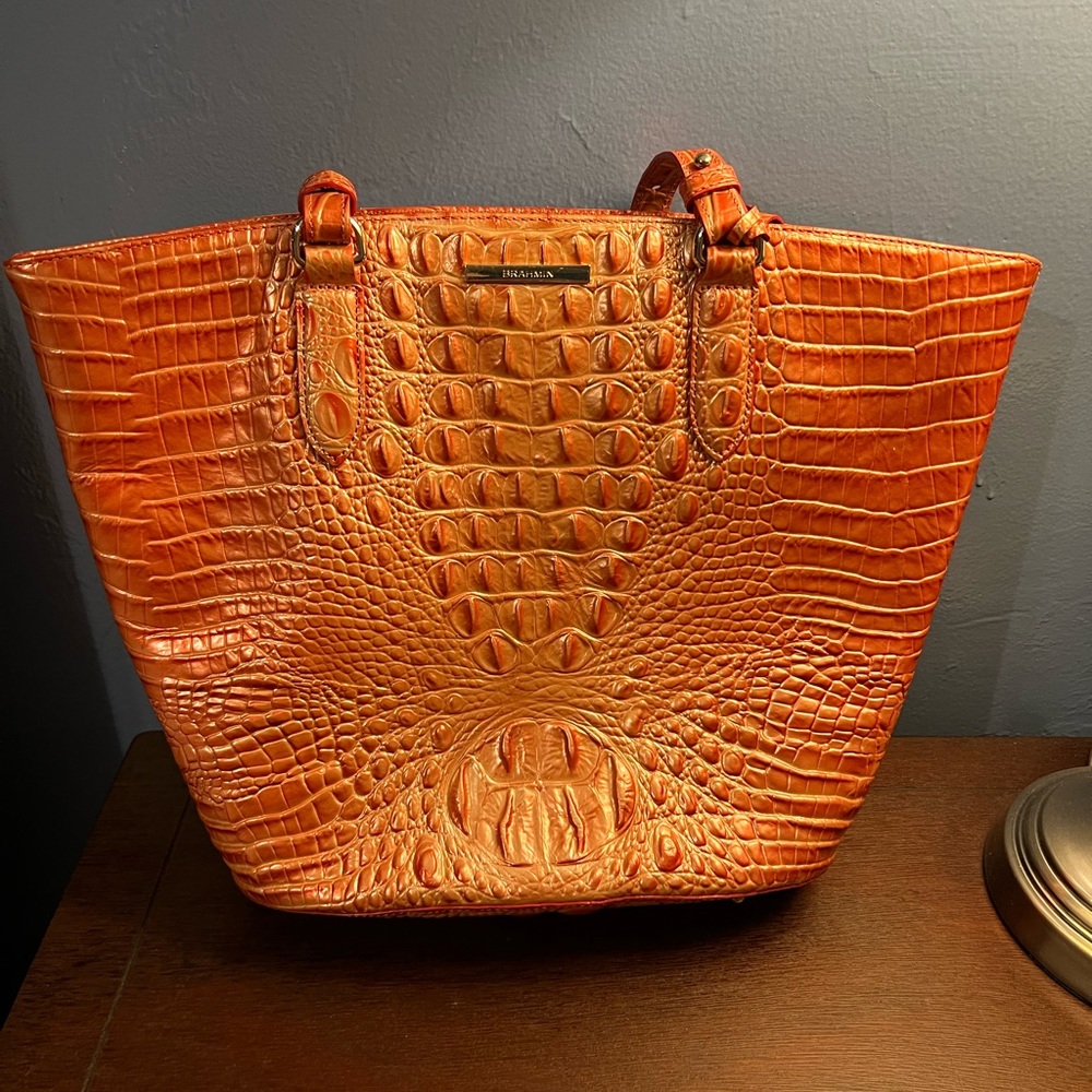 Brahmin Pink Leather